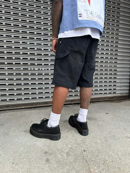Black Carpenter Shorts